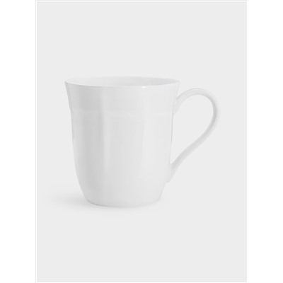 Кружка, 400 мл, фарфор F, белая, Lotus white