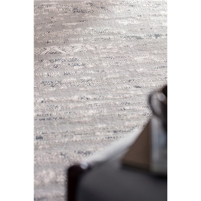 Beuil Halı - Beyaz/Gri - 155x225 cm