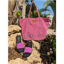 Ab.Zapatos 3420 BENEDETTO+Ab.Zapatos SHOPPER Fuxia АКЦИЯ