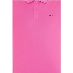 Erkek Pembe Basic Polo Yaka Tişört