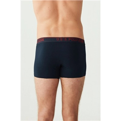 U.S. Polo Assn. Erkek Lacivert  Boxer 3'lü