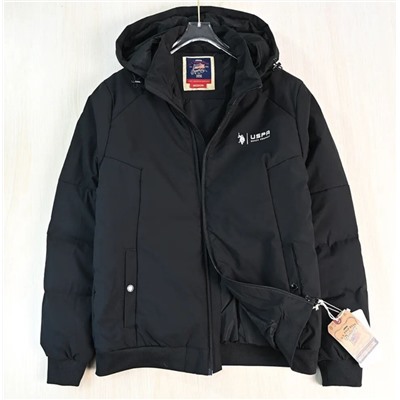 Женская повседневная куртка со съемным капюшоном