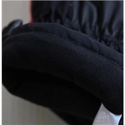 Зимние холодостойкие стеганые бархатные нескользящие теплые ветрозащитные перчатки