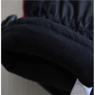 Зимние холодостойкие стеганые бархатные нескользящие теплые ветрозащитные перчатки