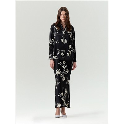 Юбка макси из 100% вискозы, S1114/paluma