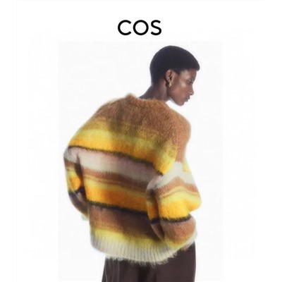 Стильный мохеровый свитер на осень и зиму КО*С