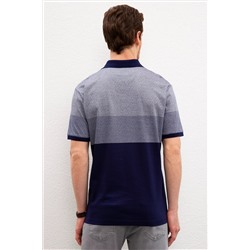 Erkek Lacivert Polo Yaka Tişört