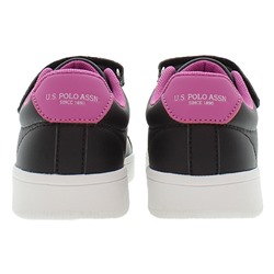 Sneakers Trace - cuero - negro y fucsia