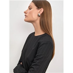 Блузка укороченная в полоску, B3080/plumet