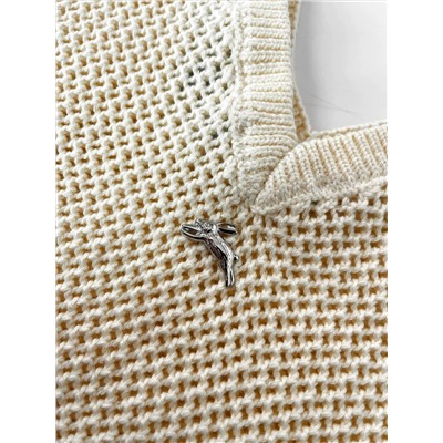 Женский вязаный топ