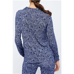 Ночная рубашка Donna темно- синяя