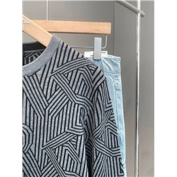 Мужской вязаный пуловер  ДКН*АЙ