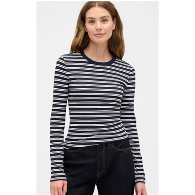 Essential Ribbed Crewneck T-Shirt