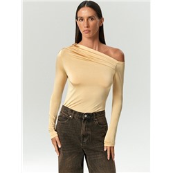 Лонгслив с ассиметрией, B3137/cosha