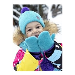 Варежки 14з15621 бирюзовый #289158