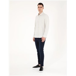 Koyu Lacivert Slim Fit Jean Pantolon
