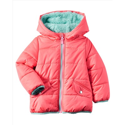 Neon Puffer Jacket