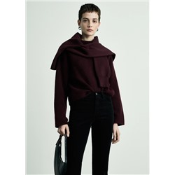 Jeans Sienna flare crop pana