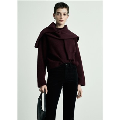 Jeans Sienna flare crop pana