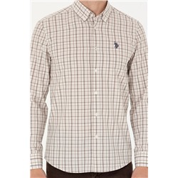 Erkek Ekoseli Kum Gömlek