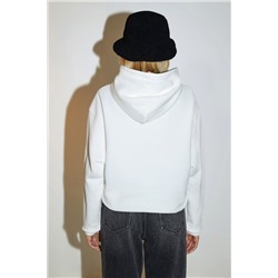 Sudadera con capucha Blanco