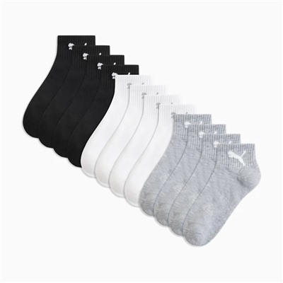 PUMA Women's Quarter Crew Socks (6 Pairs)