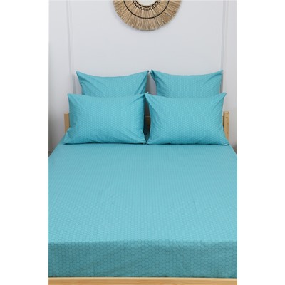 Простыня поплин Соты-компаньон