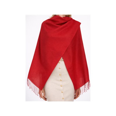 Палантин облегченный Pashmina Lanotti/красный