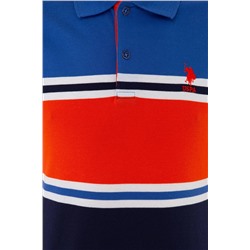 Erkek Saks Polo Yaka Tişört