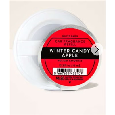 Winter Candy Apple Car Fragrance Refill