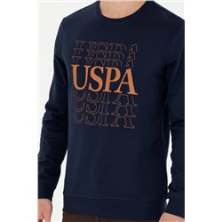 Erkek Lacivert Bisiklet Yaka Sweatshirt