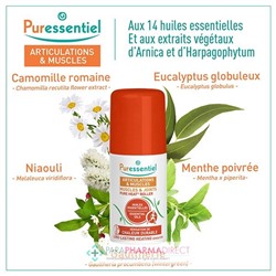 Puressentiel Articulations & Muscles Pure Heat Roller 75 ml