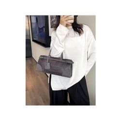 Сумка Lanotti CROCO LINE 8346/серый