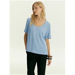 Блузка из 100% вискозы с вырезом, B3240/ozzy