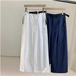 Женские широкие брюки в спортивном стиле с ремнем НОРД ФЕЙ*С