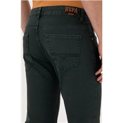 Erkek Yeşil Jean Pantolon