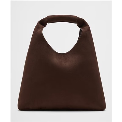Vegan Leather Mini Slouchy Tote