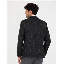 Siyah Ekstra Slim Fit Ceket