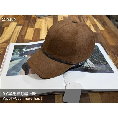 Шерстяная бейсболка унисекс   Brunell*o Cucinell*i