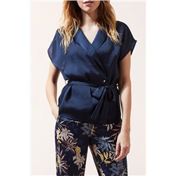 Рубашка Salvo темно- синяя