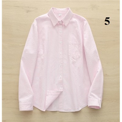 Хлопковая женская рубашка