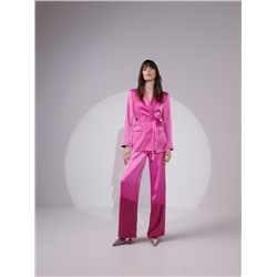 атласный блейзер