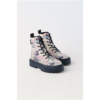 MICKEY MOUSE © DISNEY ANKLE BOOTS