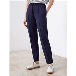 Трикотажные брюки на резинке из футера двухнитки эластичные