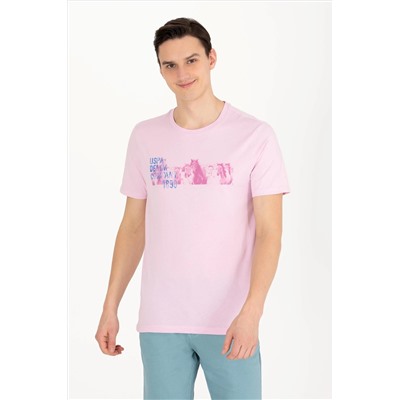 Erkek Manolya Bisiklet Yaka Tişört