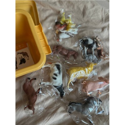 Набор с животными. В наборе 18 шт