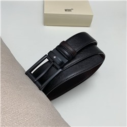 Мужской двухсторонний ремень  Mon*t Blan*c