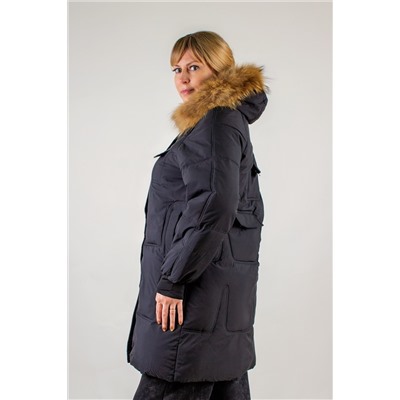 Зимняя парка, натуральный мех арт.620