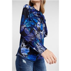 Blusa estampado mandala galactic