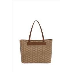 Kadın Koyu Bej Omuz Çantası